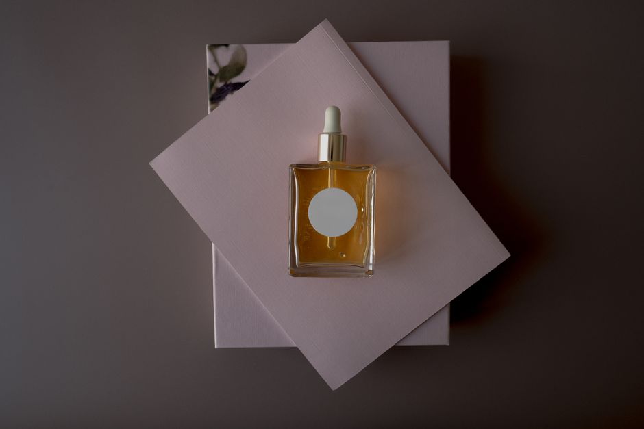Luxury skincare and beauty products representing premium spray tan formula ingredients